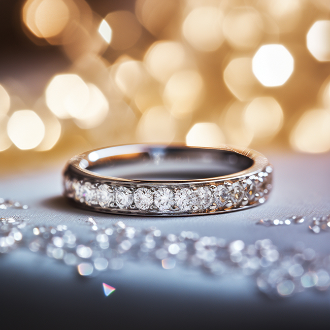 How much does a diamond wedding ring cost