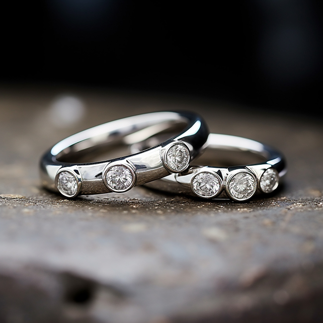 How to pair a diamond wedding ring with other jewelry